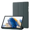 Samsung Galaxy Tab A8 10.5 2021 Green TPU Leather Flip Case - 1