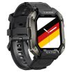 TANK M1 Smart Watch, 1.72" TFT, Sleep & Heart Rate Monitor, Black - 2