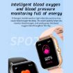 L21 1.69" TFT Smart Watch, Blood Pressure & Sleep Monitor, Silver - 5