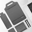 13" Grey Multifunctional Mouse Pad, Stand & Laptop Bag - 1