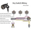 BRP Side Control Ignition Switch Key with Lanyard for Johnson Evinrude - 4