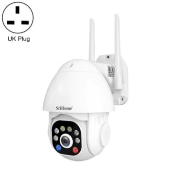 SriHome SH039B 3MP Dome Camera with Alarm and IP66 Waterproof Rating - 1