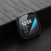 Fitbit Versa 3 & Sense Midnight Blue Frosted PC Case + Glass - 2