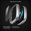 Fitbit Versa 3/Sense Silver Frosted PC + Tempered Glass Watch Case - 3