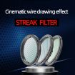 JSR Starlight 77mm Gold Streak Drawing Camera Lens Filter - 4