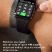 i7 Pro+ Smart Watch 1.75" White, Blood Pressure & Sleep Monitor - 3