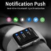 D SEVEN Smart Watch 1.9" Bluetooth Dial, Sleep Monitor (Black) - 4