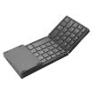B089 Black Bluetooth Foldable Keyboard with Numeric Keypad - 2