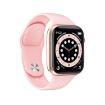 HW22 Pro Smart Watch, 1.75" HD Screen, Bluetooth, Temp Monitor, Pink - 2