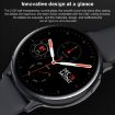 S30 Smart Wristband, 1.28" TFT, Temp & Sleep Monitoring (Black Steel) - 6