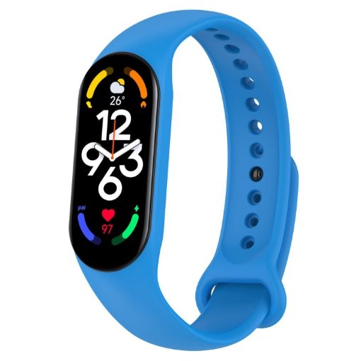 Xiaomi Mi Band & Amazfit Band 5 Official Dark Blue Silicone Band - 1