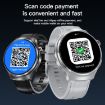 V16 Smart Watch 1.46" Color Screen Bluetooth Call Heart Rate Monitor Black - 3