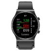 P70 Smart Watch, 1.3" Color Screen, Blood Pressure/ECG, Black - 2