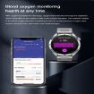 ET485 1.43" Smart Watch, Steel Strap, Bluetooth Call/ECG, Silver - 6