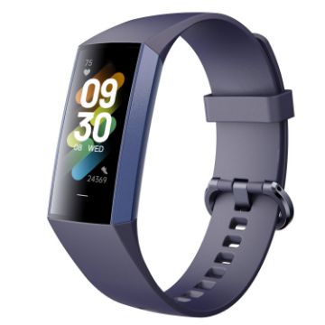 C80 Dark Blue Smart Bracelet IP67 Waterproof Fitness Tracker - 1
