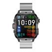QX11 Smart Watch, 1.96" Color Screen, Steel Strap, Bluetooth Call - 1