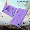 Galaxy Tab A7 10.4 T509 EVA Shockproof Butterfly Case (Light Purple) - 3