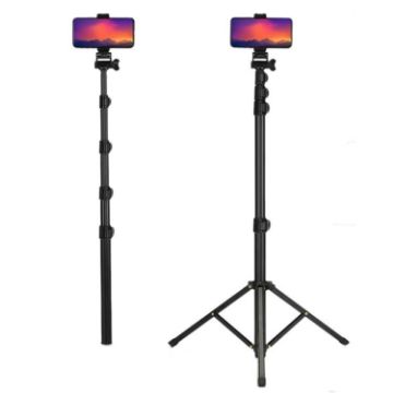 JMARY MT-39 Live Streaming DSLR Camera Stand & Phone Tripod - 1