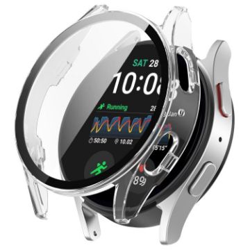 Transparent Waterproof Case for Galaxy Watch 7 40mm with Film - 1