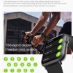 Q19 Max 2.1" HD Waterproof Sports Business Smart Watch (Black) - 6