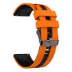 Amazfit GTS 4 Two-Color Sports Silicone Band (Orange+Black) 20mm - 2