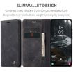 Galaxy S25 Edge 5G CaseMe 013 Leather Flip Case (Black) - 2