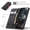 Galaxy S25 Edge 5G CaseMe 013 Leather Flip Case (Black) - 3