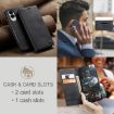 Galaxy S25 Edge 5G CaseMe 013 Leather Flip Case (Black) - 4