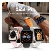 Q23 Pro 1.83" IP68 Waterproof Bluetooth Call Smart Watch, Pink - 2