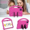 EVA Shockproof Holder Case for onn. 10.1 Tablet Gen 4 (RoseRed) - 4
