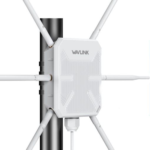 WAVLINK AX3000 Outdoor WiFi Extender, 6 Antennas, Dual Band, AU Plug - 1