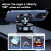 K009 Magnetic 360 Rotation Car Stand Holder (Black) - 5