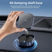 F2 Strong Magnet Foldable Car Phone Holder (Silver) - 6