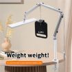 Foldable Eyelash Extension LED Light Clip-On Lamp (US Plug) - 5