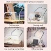 Foldable Eyelash Extension LED Light Clip-On Lamp (US Plug) - 6