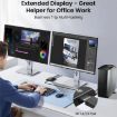 4K 144Hz DisplayPort 1.4 Audio Extractor Splitter MST Hub, US Plug - 5