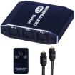 VG2 3x1 SPDIF Optical Audio Switch, 3 In 1 Out Toslink Selector - 1