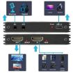 4K HDMI Video Capture Card USB 3.1 with Mic Input/Audio Output - 2