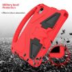 URAO C107 10.1 EVA Shockproof Red Tablet Case with Holder 2024 - 4