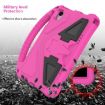 URAO C107 10.1 2024 EVA Shockproof Tablet Case Holder Rose Red - 4