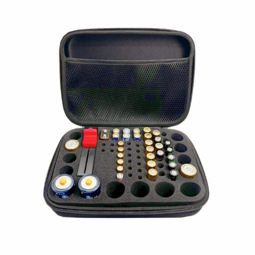 Portable Pressure-Resistant AA Rechargeable Battery Storage Case - 1