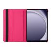 Brown ENKAY 360 Rotating Litchi Leather Case for Galaxy Tab A9 8.7 - 4