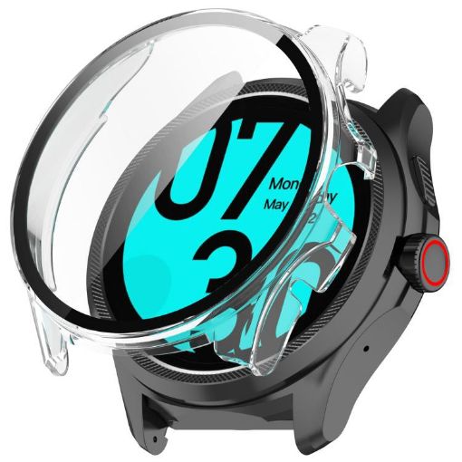 Ticwatch Pro 5 Enduro Protective Case - Transparent Tempered Film - 1