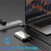 WAVLINK ST347 Dual Slot M.2 SSD Enclosure USB-C 3.2 Gen2 10Gbps - 3