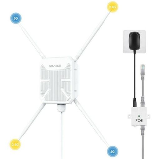 WAVLINK WN588HA2 AC1200 Dual Band WiFi Extender AU Plug Booster - 1