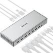 WAVLINK USB-C Displaylink Docking Station Quad Display (UK Plug) - 1