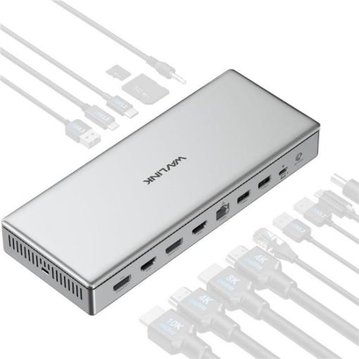 WAVLINK USB-C Docking Station Quad Display Support (AU Plug) - 1