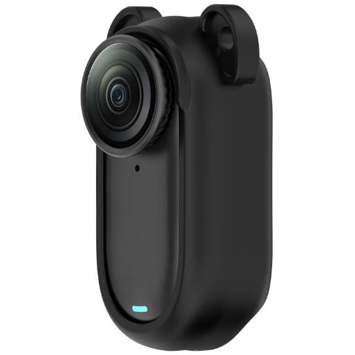 Silicone Protective Case Black for Insta 360 Go 3S/Go 3 - 1