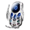 Silver SD02 15W Universal Car Phone Holder with Ambient Light - 1