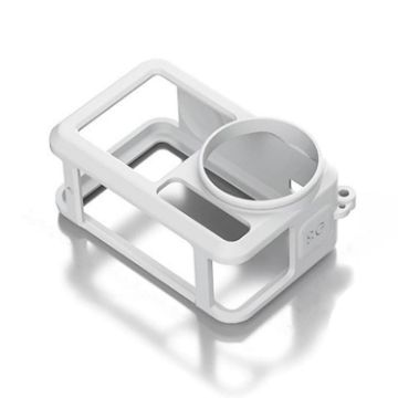 DJI Action 5 Pro/4/3 Gray White Silicone Shockproof Case Cover - 1